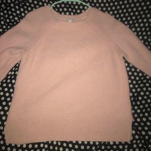 Soft Pink Knit Sweater